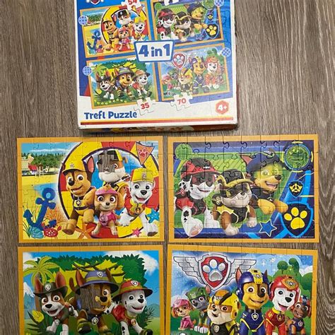 Paw Patrol Puzzle 4 In 1 In 76287 Rheinstetten For €600 For Sale Shpock