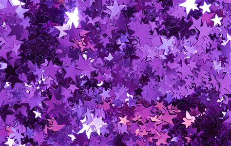 Purple Glitter Desktop Wallpaper