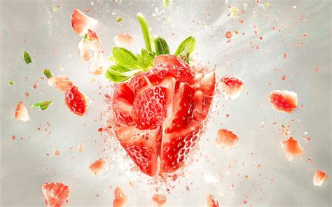 Strawberry Hd Wallpaper