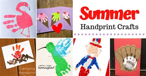 20 Fun Summer Handprint Crafts For Preschoolers
