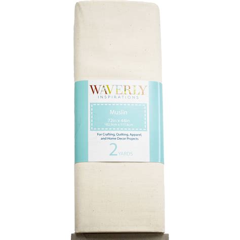Waverly Inspirations 100 Cotton 44 X 2 Yards Precut Natural Muslin