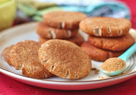 In honor of my mother, here's a slightly healthier version of the cinnamon sugar classic. Healthy Snickerdoodles - Desserts with Benefits