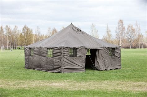 Large Russian Military Canvas 10 Man Surplus Tents Used Military Tents