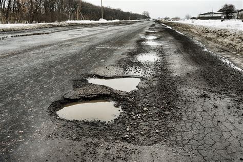 Terrible Deep And Scary Weather Is A Factor In Michigans Pothole