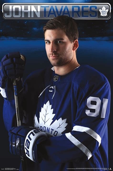 Toronto Maple Leafs John Tavares Poster 22 X 34 Hockey