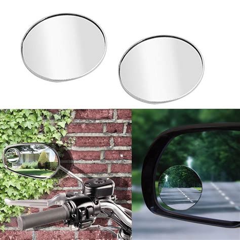Xotic Tech Blind Spot Mirror 2 X Round 2” Rear View Side Mirror For Car Truck