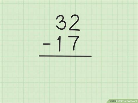 7 Ways To Subtract Wikihow