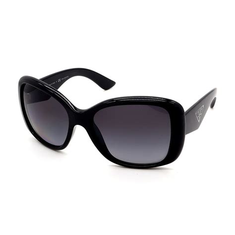 prada women s pr32ps 1ab5w1 polarized sunglasses black gradient prada and versace touch