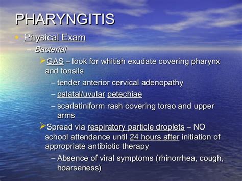 Pharyngitis