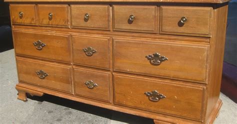 Uhuru Furniture And Collectibles Sold Maple Dresser 65