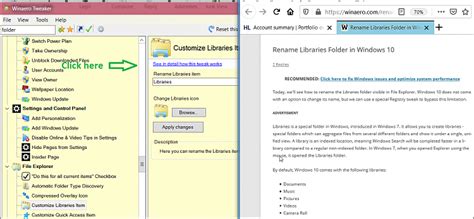 Adding Created Library To The System Folders View In Explorer Solved