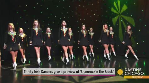 trinity irish dancers give a preview of shamrock n the block youtube