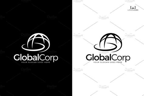 Global Corp Logo Corpglobaltemplateslogo Templates Presentation
