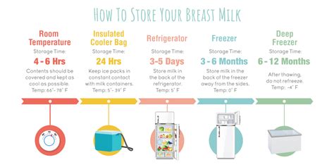 Breast Milk Shelf Life Chart A Visual Reference Of Charts Chart Master