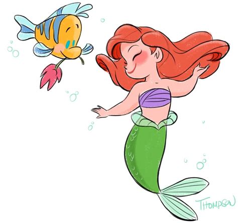 Kawaii Disney Ariel Disney Disney Little Mermaids Ariel The Little