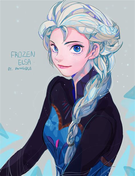 Elsa The Snow Queen Frozen Image By Pongble 1642291 Zerochan
