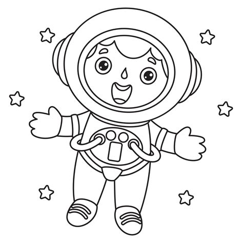 Line Art Drawing For Kids Coloring Page 2407186 Vector Art At Vecteezy