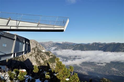 Aussichtsplattform Alpspix Ammergauer Alpen Zugspitze