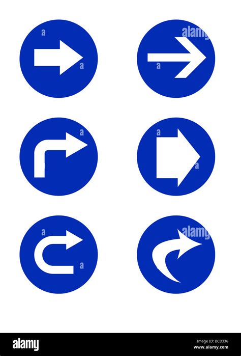 Information Directional Signs Arrows Cut Out Stock Images And Pictures