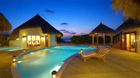 Maldives 5 Star Resort 1920 X 1080 Hdtv 1080p Wallpaper
