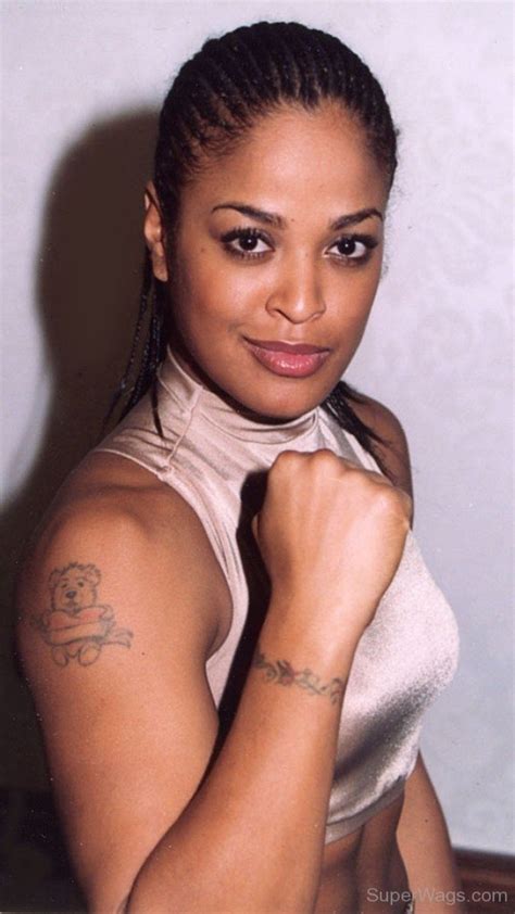 The latest tweets from @lailalustt Laila Ali Showing Punch | Super WAGS - Hottest Wives and ...