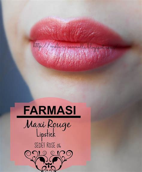 Mela E Cannella Farmasi Maxi Rouge Lipstick Sedef Rose 06 Rujlar