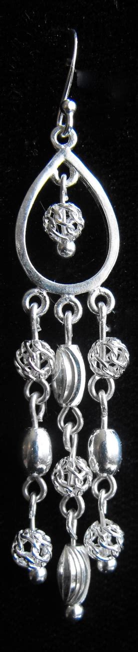 Sterling Silver Dangle Earrings By Deesigns Earrings
