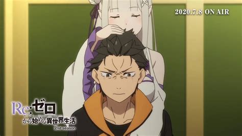 Rezero Season 2 Trailer Youtube