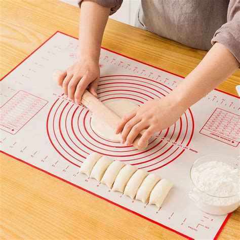 Large Silicone Baking Mat Non Stick Dough Mat With Measurement For