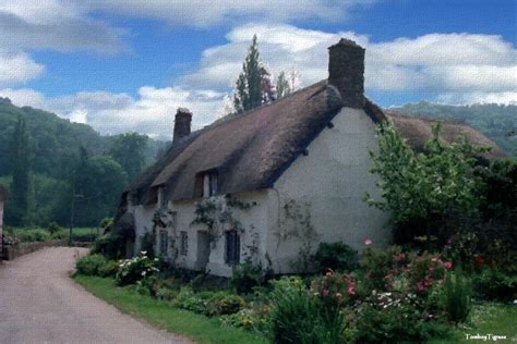Pretty Countryside Cottage Wallpapers Wallpaper Cave