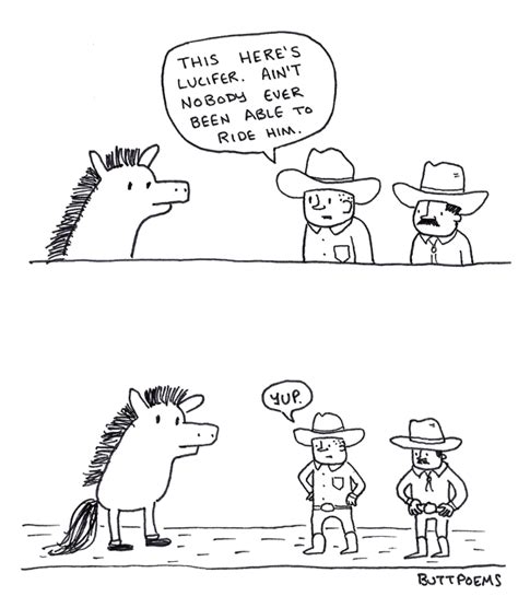 Horse Buttpoems Horse Comics Funny Comics