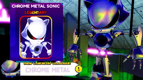 How To Unlock Chrome Metal Sonic In Sonic Speed Simulator Roblox