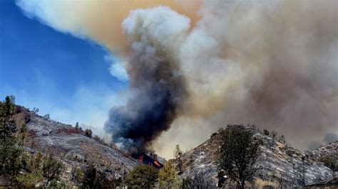 Evacuations And Road Closures Lifted For Mineral Fire