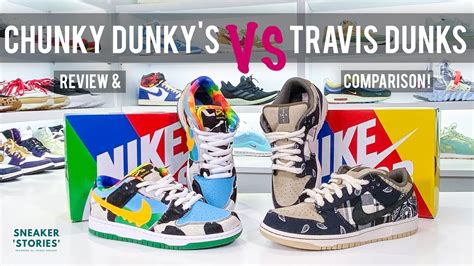 Nike Sb X Ben And Jerrys Chunky Dunky Vs Travis Scott Cactus Jack