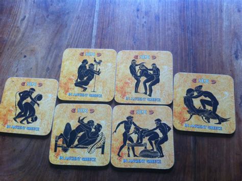 Sophie On Twitter Someone Sent Us Coasters With Ancient Greece Sex