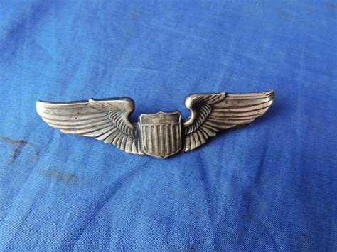 Uwi 0347wpn Wwii Us Army Air Force Pilots Wings Aviation Items