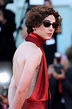 Timothée Chalamet Went Backless On The Venice Red Carpet - Grazia