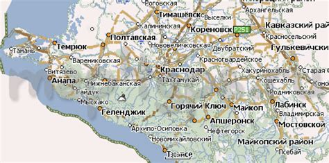 Исследуйте спутниковую карту краснодарского края онлайн в реальном времени. Скачать карту Краснодарский край Navitel