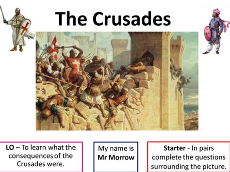 Upon the success of the first crusade, the europeans set up a king of jerusalem and established what is known as the crusader states. The Crusades - What were the effects of the Crusades ...