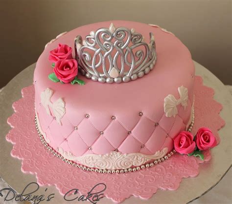 Delanas Cakes Princess Crown Cake