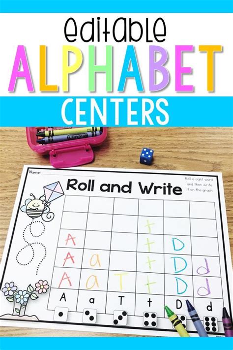 Editable Alphabet Games And Centers Make Letter Id Intervention Letter