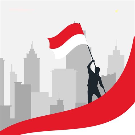 Download Gambar Bertema Kemerdekaan Indonesia Agustus Ilustrasi Karakter Sejarah