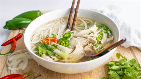 30 Minute Pressure Cooker Vietnamese Chicken Noodle Soup Recipe