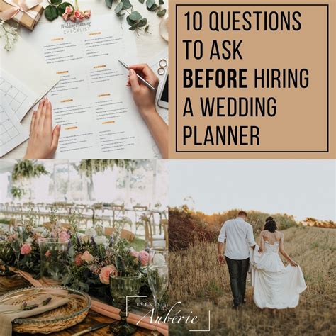 Questions To Ask Before Hiring A Day Of Coordinator Events By Auberie