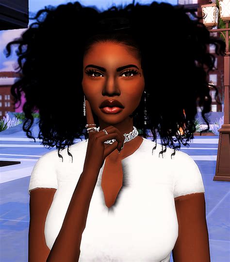 Ebonix Sims 4 Hair