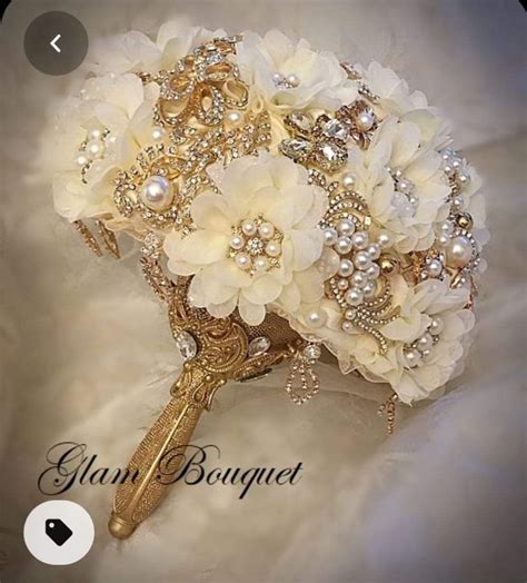 Rose Gold Champagne And Ivory Wedding Bouquet Silk Flower Etsy Artofit