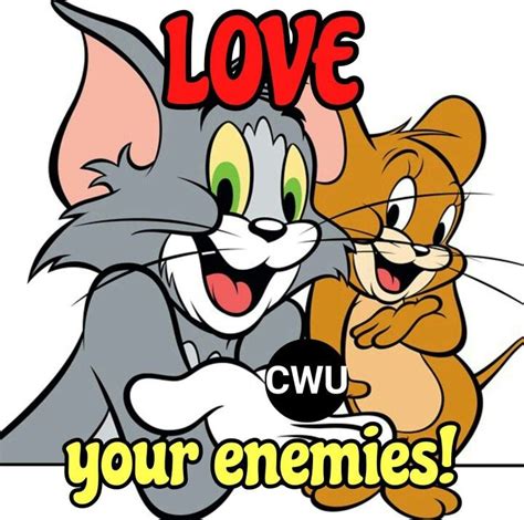 Love your enemies....  Çizimler, Sevimli karikatür, Çizim fikirleri
