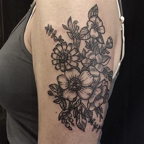 East River Tattoo Flowers By Sue Jeiven Sweetsuetattoo