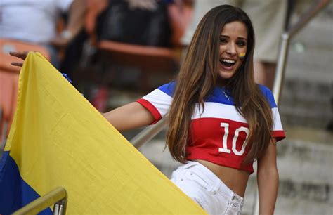 Hottest Fans Of The 2014 World Cup Hot Fan Soccer Fans World Cup