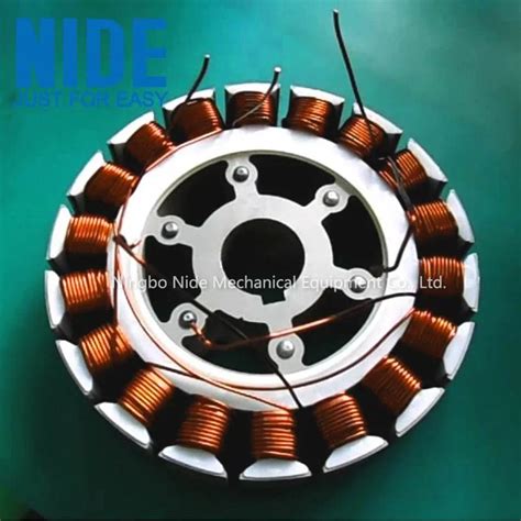 Automatic Bldc Armature Coil Winding Machine For Wheel Hub Motor Stator